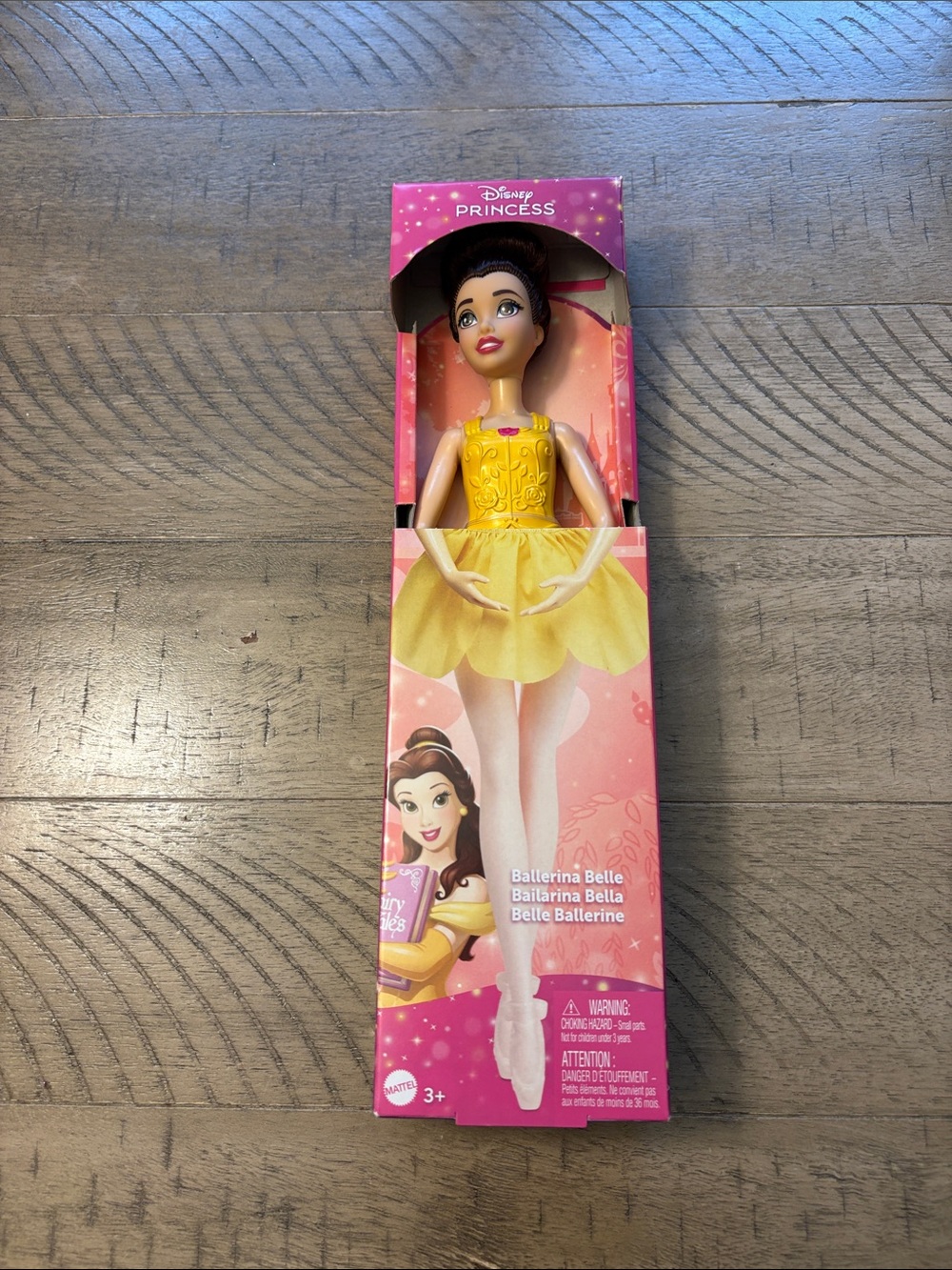 Disney Belle Ballerina Doll in Yellow Dress